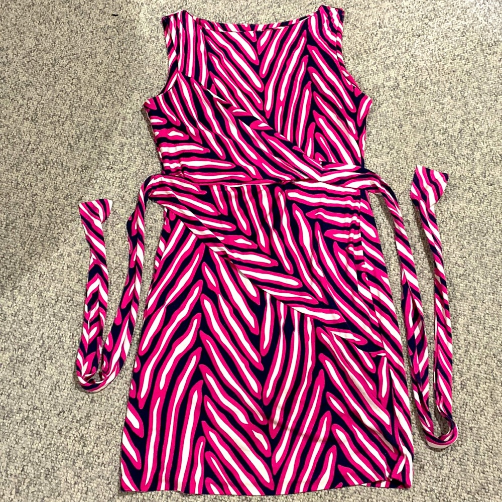 Figure flattering and eye catching Wrap dress